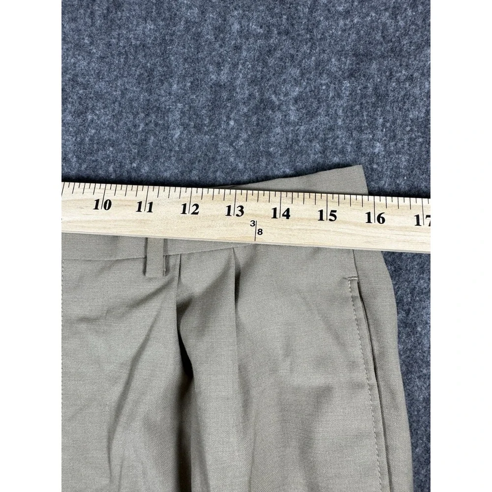 Lauren Ralph Lauren Men's Dress Pants 32x32 Tan High Performance Wool Pleated